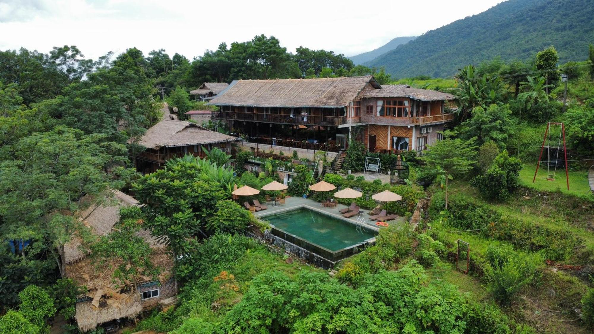 Inh La Home Pu Luong Exterior foto